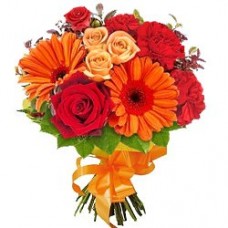 Bouquet of Rose, Carnation N Gerbera